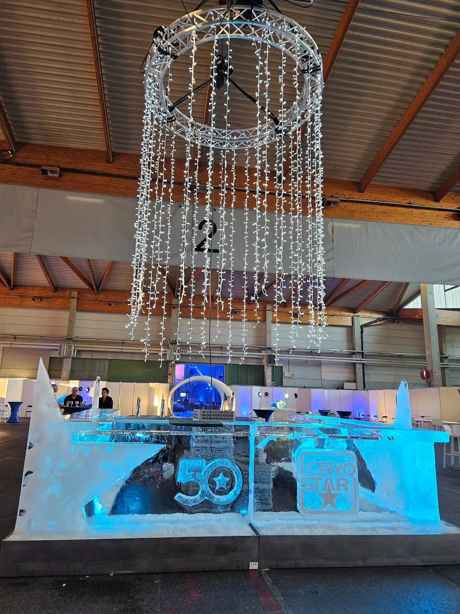 Cuvée givrée au Parc Espositions de Colmar - hall 2