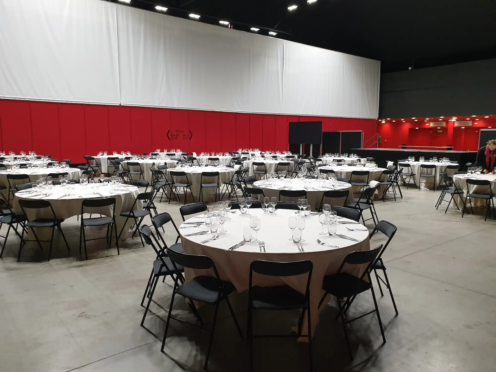 Diner de Gala au Parc des Expositions de Colmar