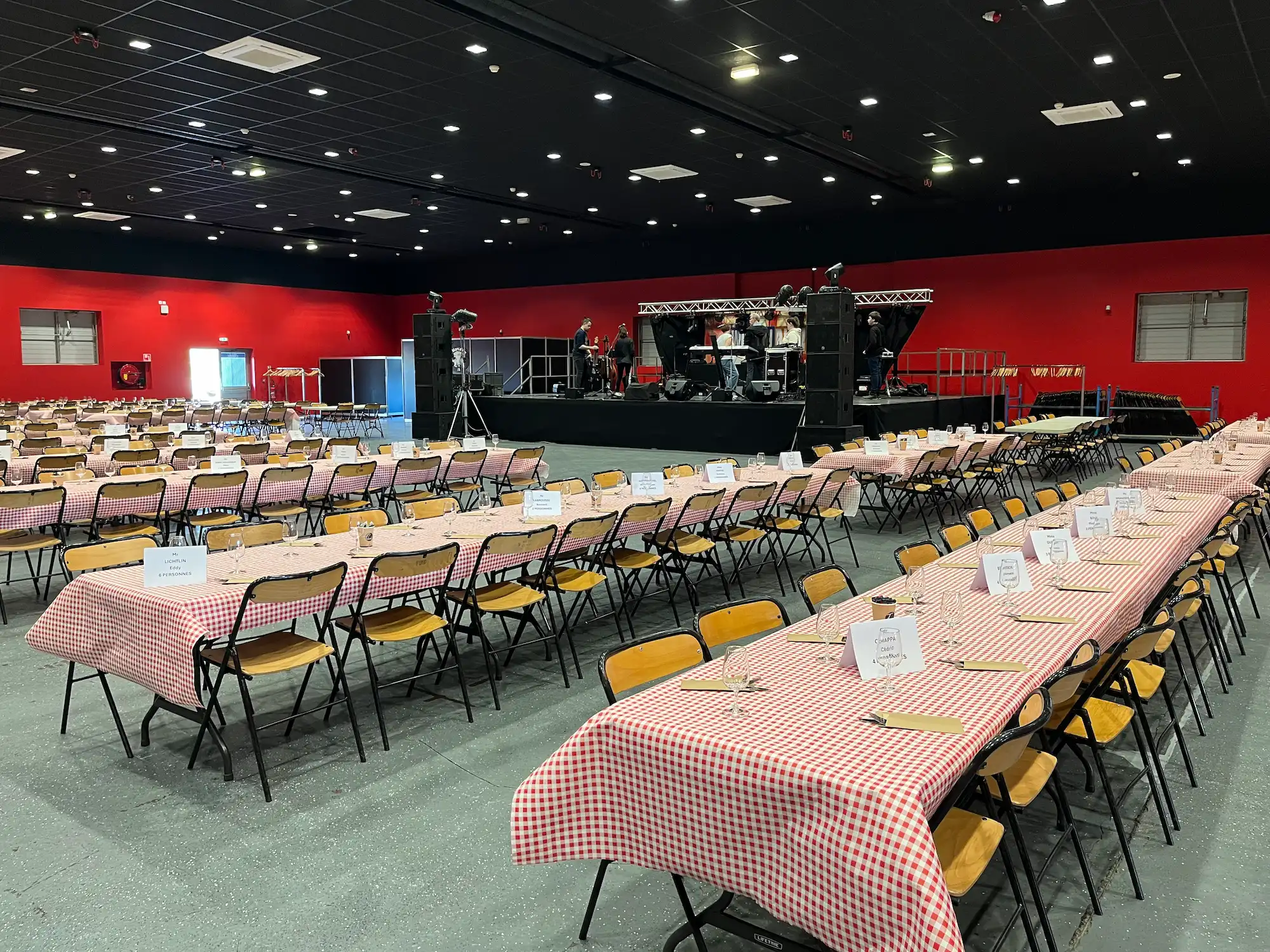 Diner musical dans le Hall 5 - Parc des Expositions de Colmar
