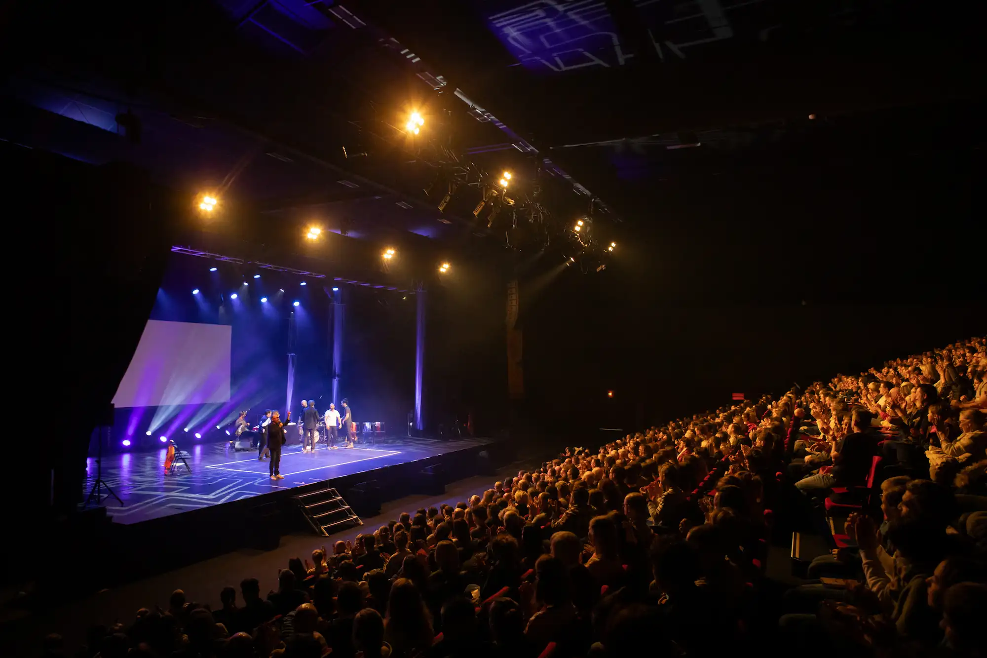 Spectacle dans le Hall 1 du Parc des Expositions de Colmar