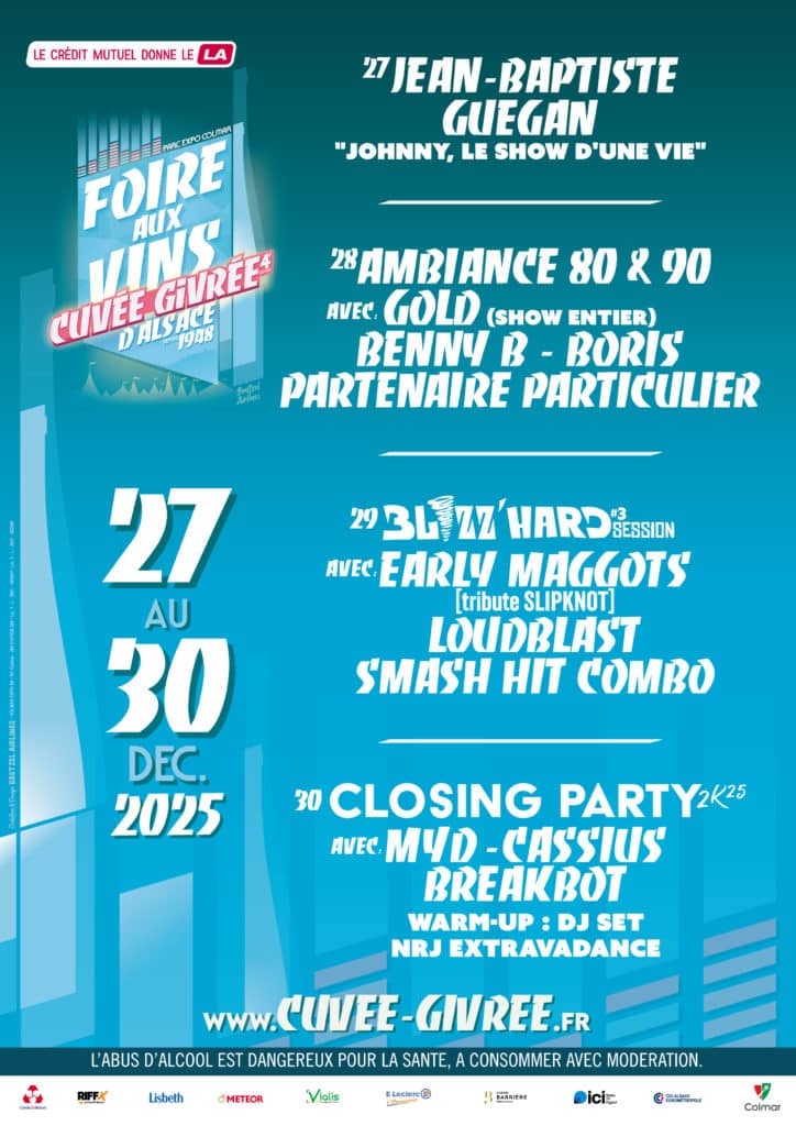 Festival de la Foire aux Vins d'Alsace Cuvée Givrée 2025