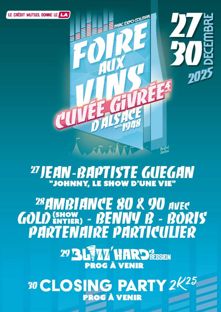 Foire aux Vins d'Alsace Cuvée Givrée 2025