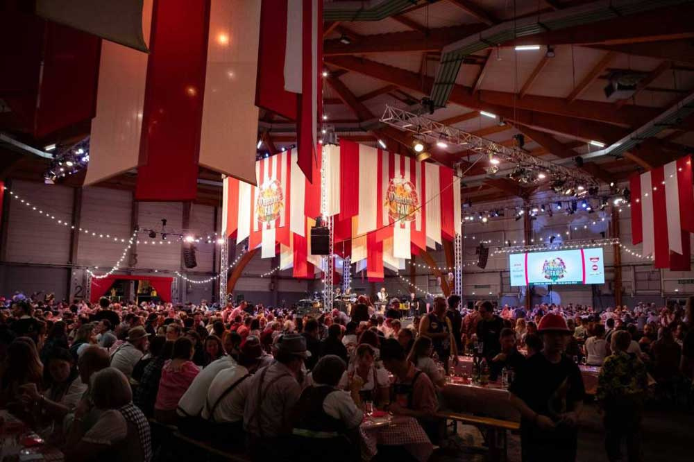 Vue du Festival Oktober FAV à Colmar