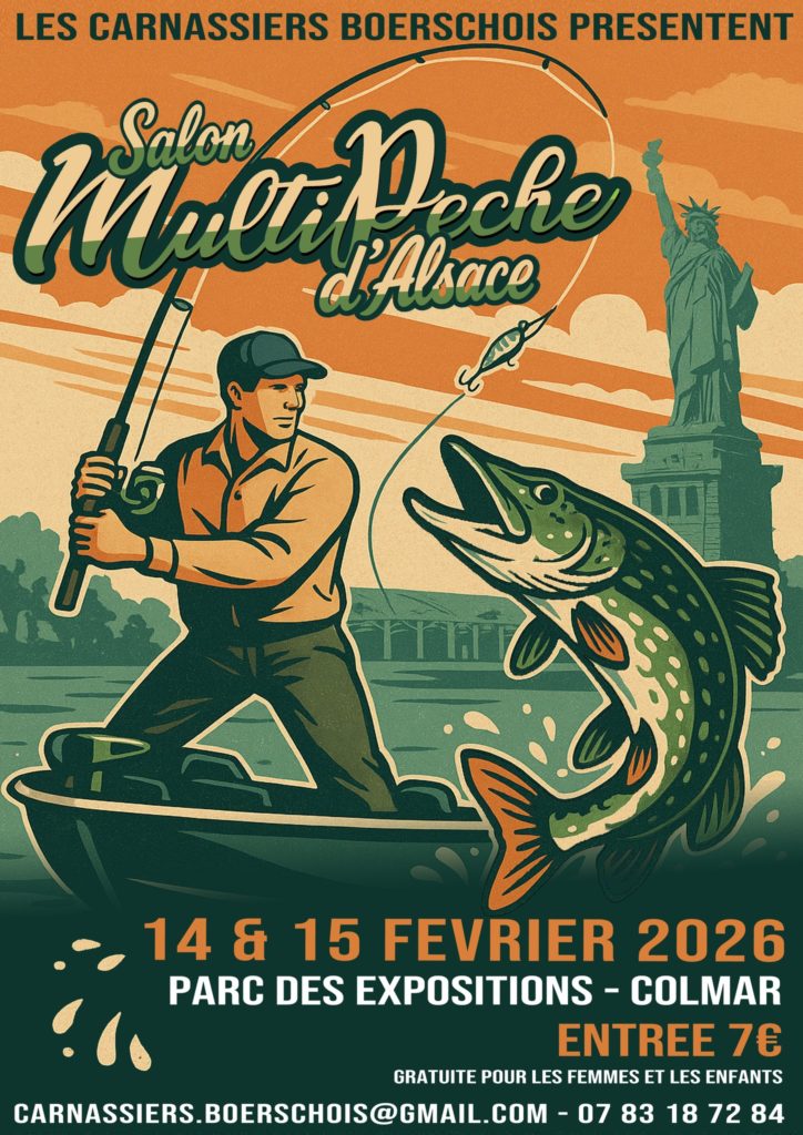 Affiche salon de la pêche