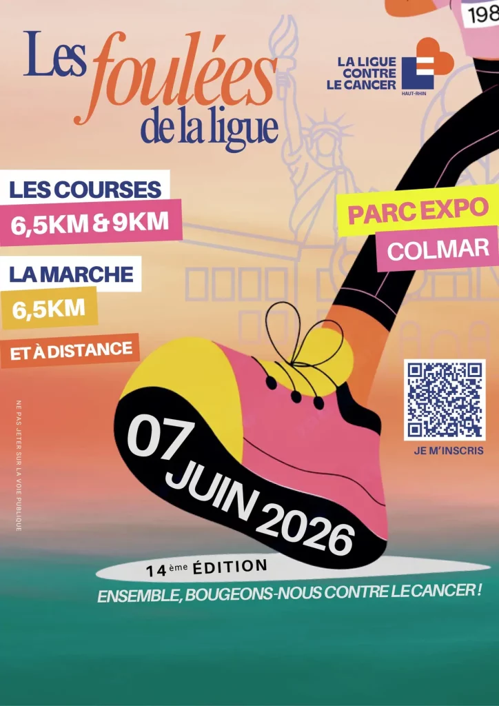 Affiche Foulée de la ligue 2026