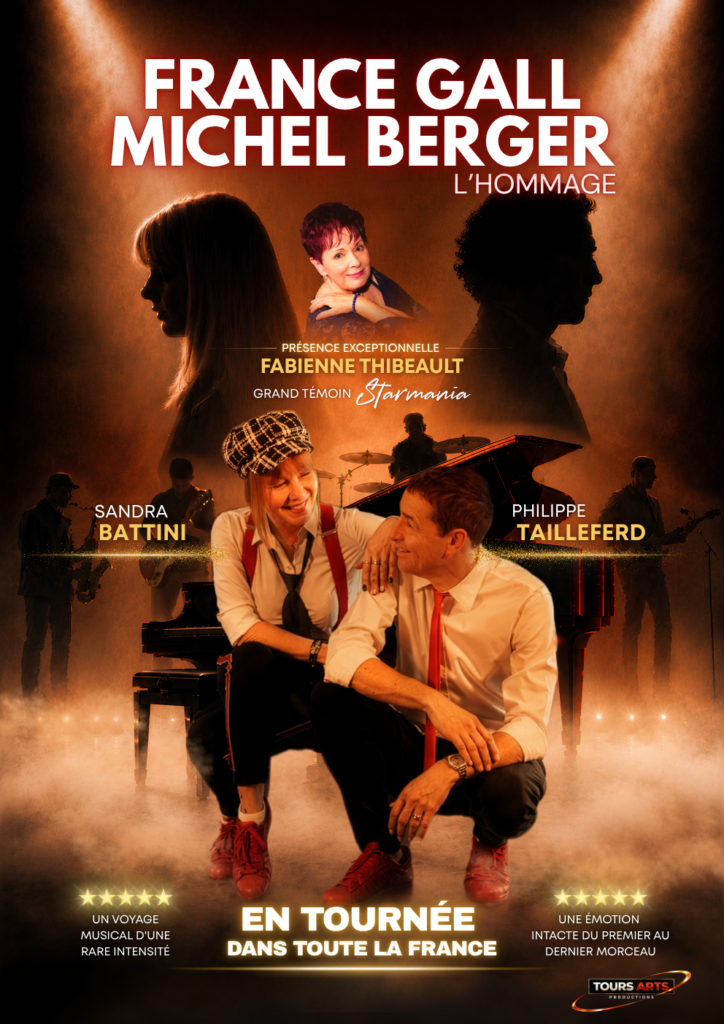 Affiche France Gall et Michel Berger