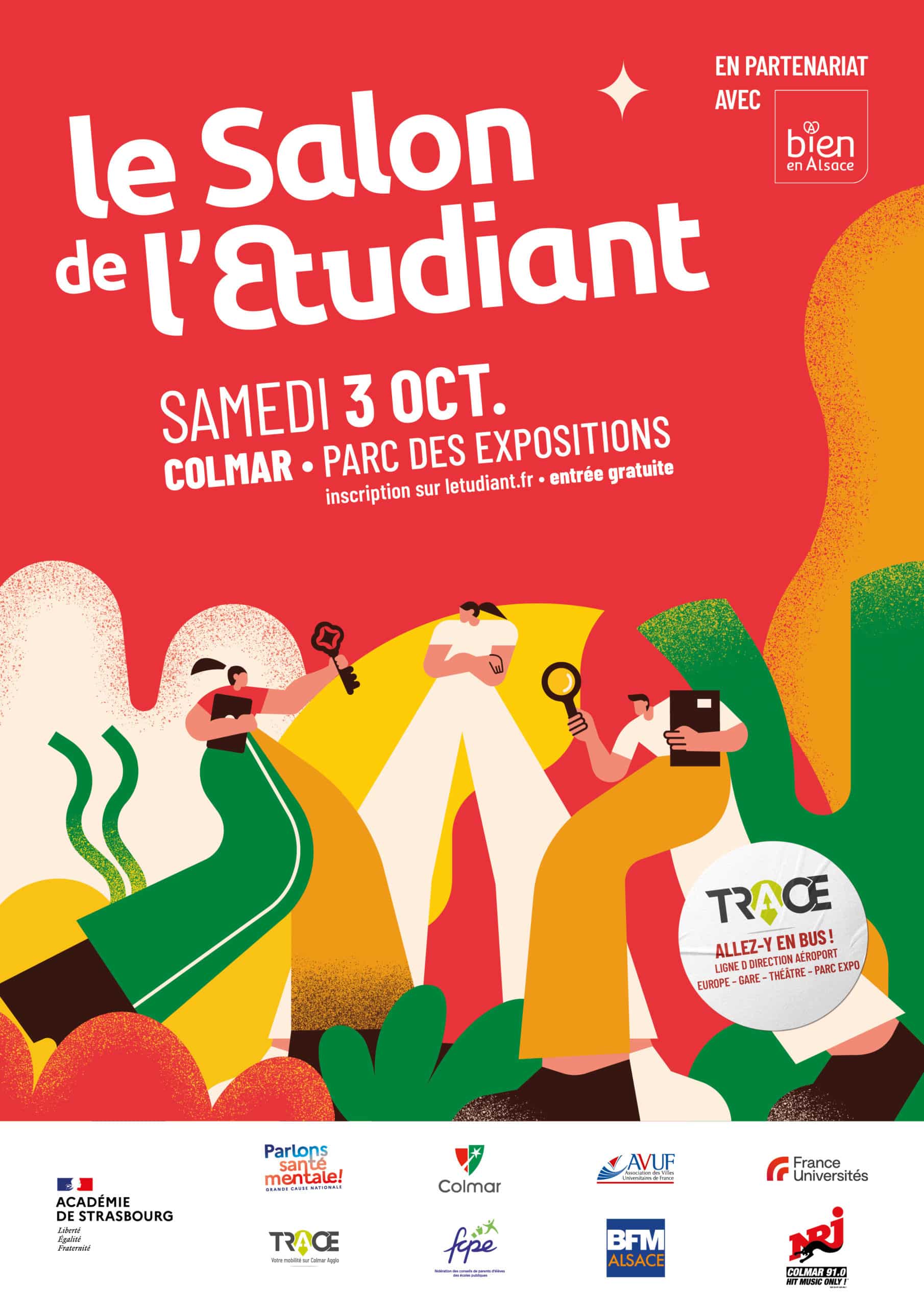 Affiche Salon de l'Etudiant
